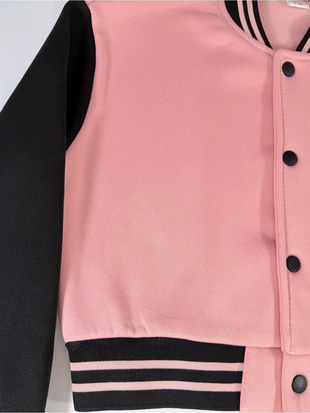 Hello Kitty Varsity Jacket Size 7-8Y Girls'